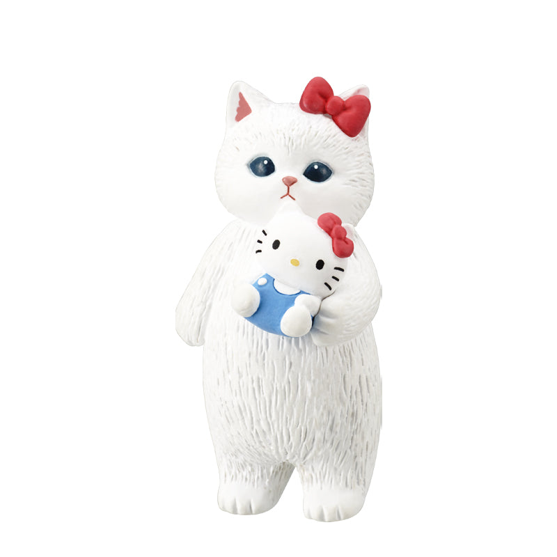 mofusand x Sanrio Characters Narikiri Figure