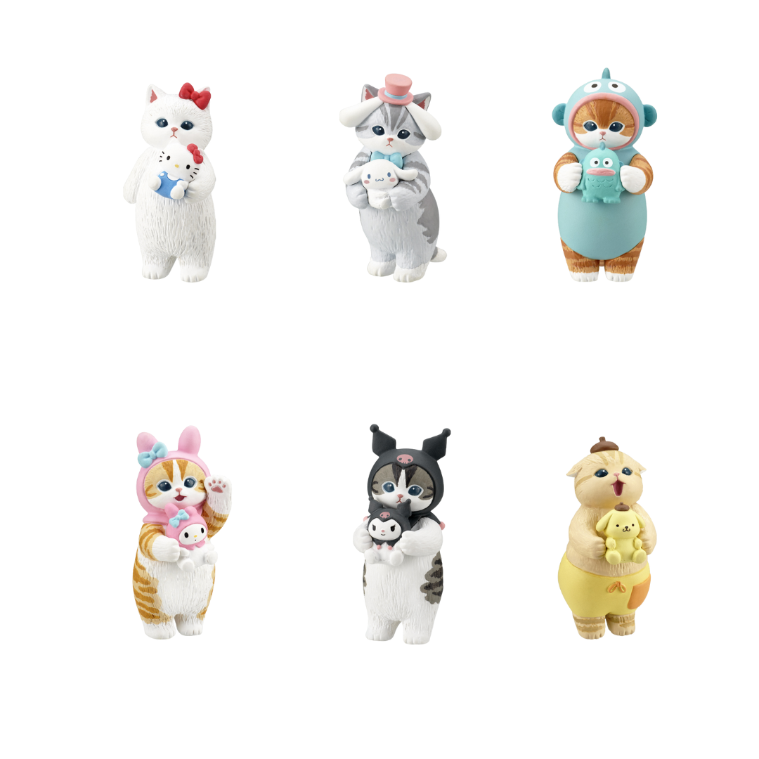 mofusand x Sanrio Characters Narikiri Figure