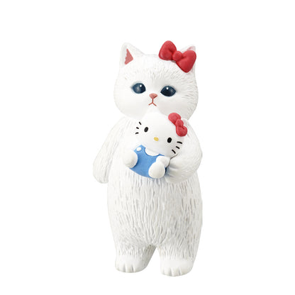 mofusand x Sanrio Characters Narikiri Figure